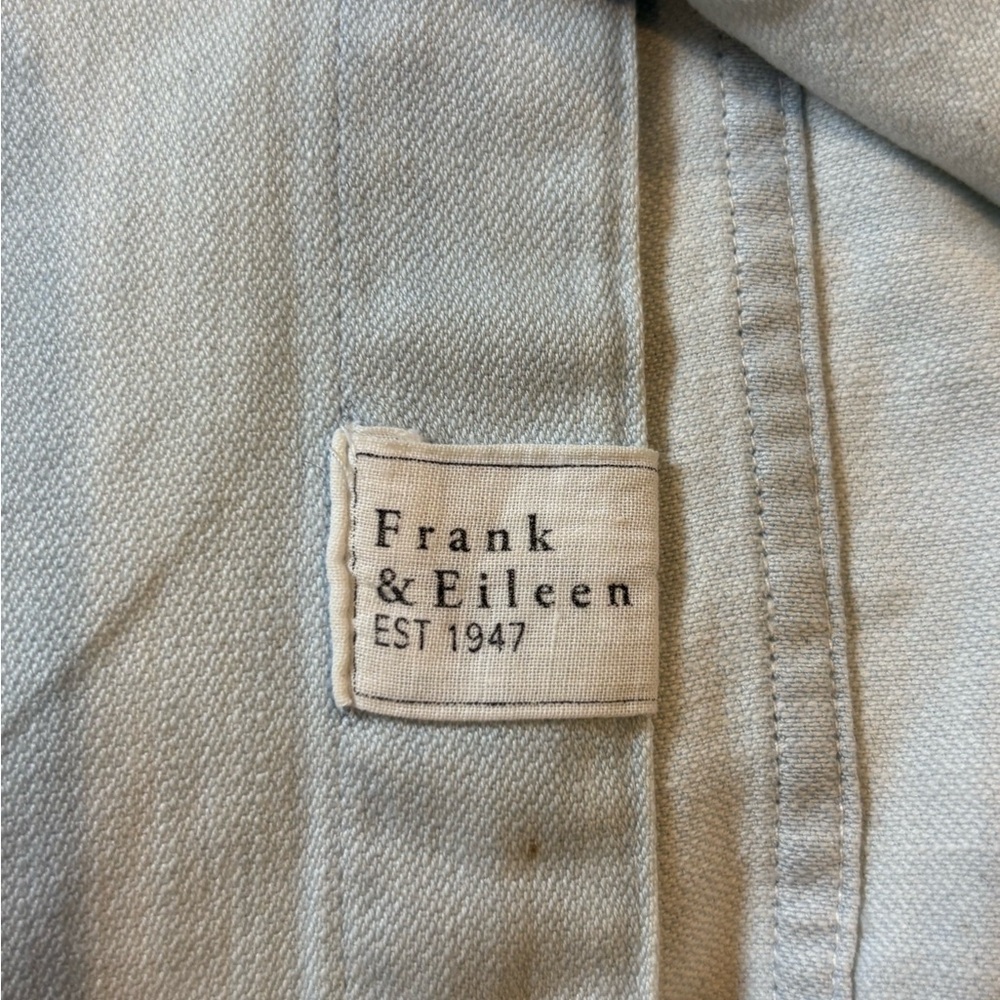 Frank & Eileen‎ Luke Shirt Chambray Button Up Men’s Small Blue - Picture 11 of 16
